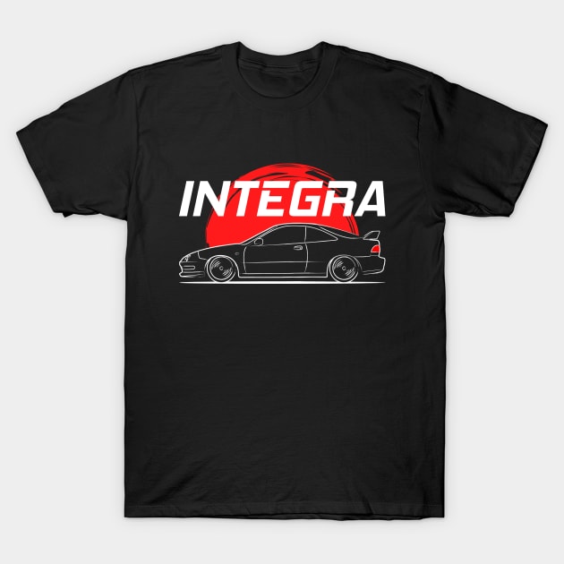 JDM Integra R T-Shirt by GoldenTuners